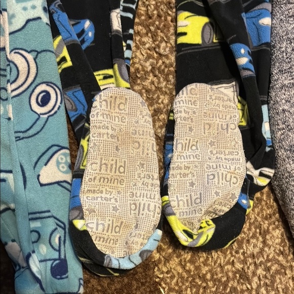 Assorted Blue and Gray Pajama Sleepers, Sweaters and Shirts - Picture 5 of 13